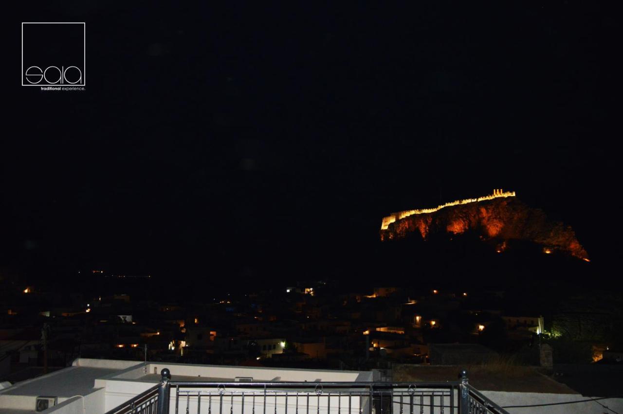 Appartamento Sala Traditional Experience. Lindos Esterno foto