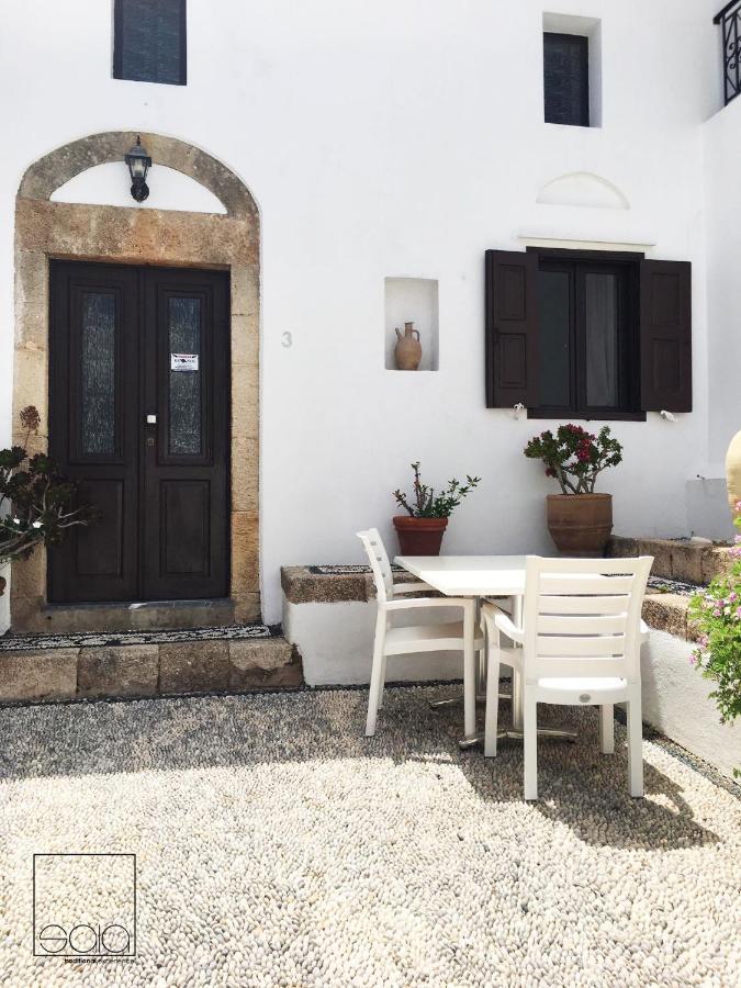 Appartamento Sala Traditional Experience. Lindos Esterno foto